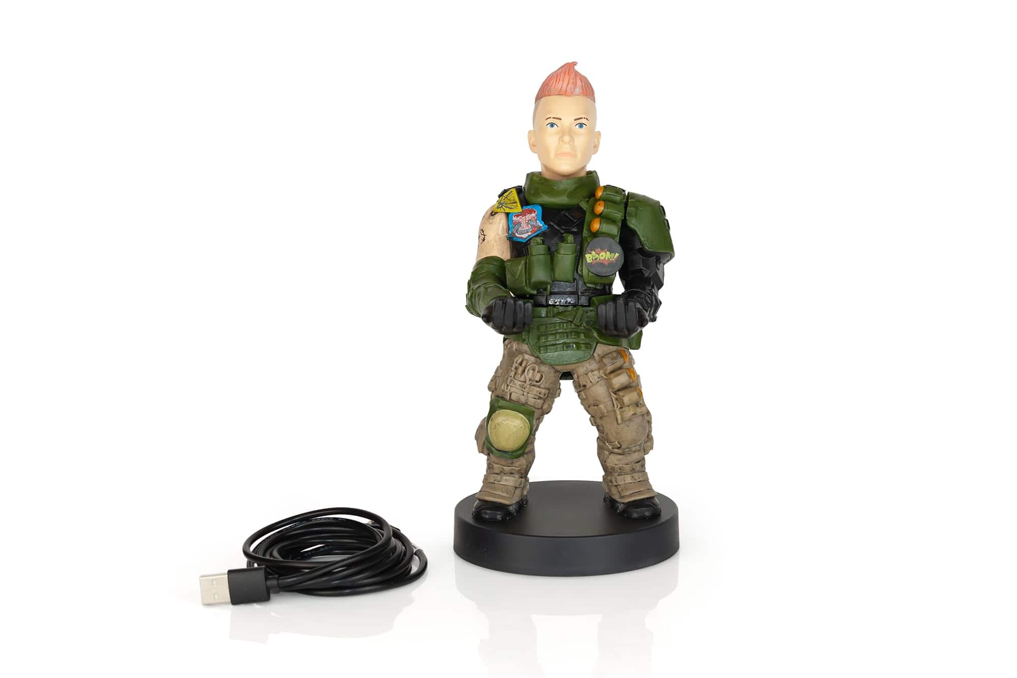 Exquisite Gaming - Call Of Duty Specialist #1 Battery Cable Guy 8-Inch Phone & Controller Holder - Green price history on PriceWatchPro