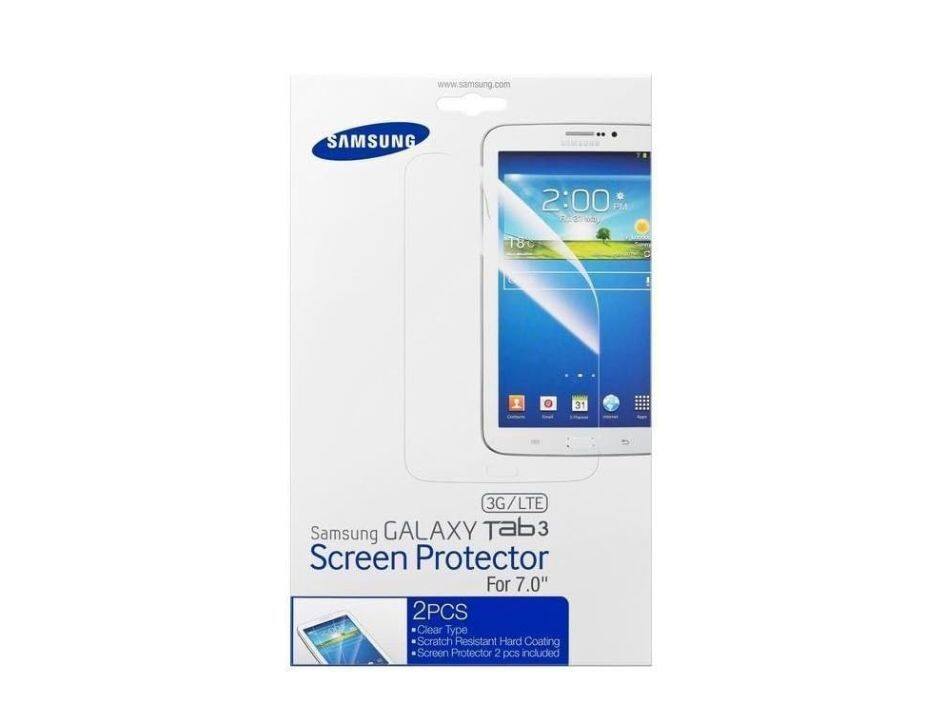 www.samsung.com SAMSUNG 2:00 3G/LTE Samsung GALAXY Tab3 Screen Protector For 7.0" 2PCS Clear Type Scratch Resistant Hard Coating Screen Protector 2 pcs included