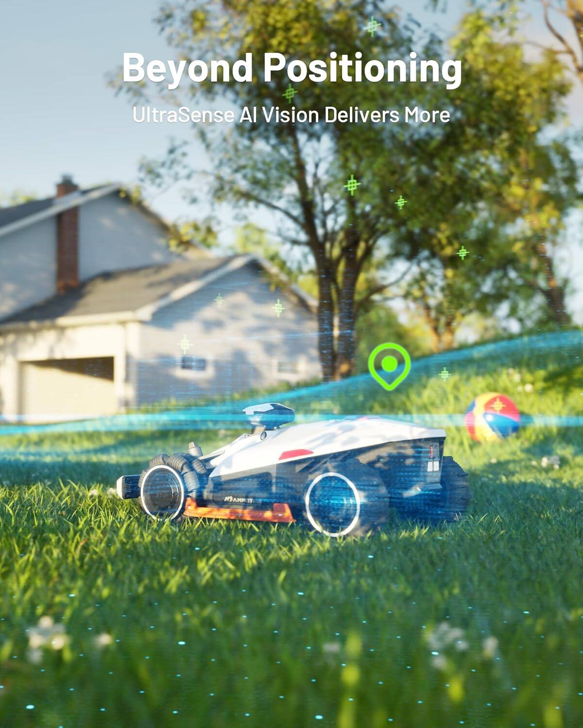 Beyond Positioning  
UltraSense AI Vision Delivers More
