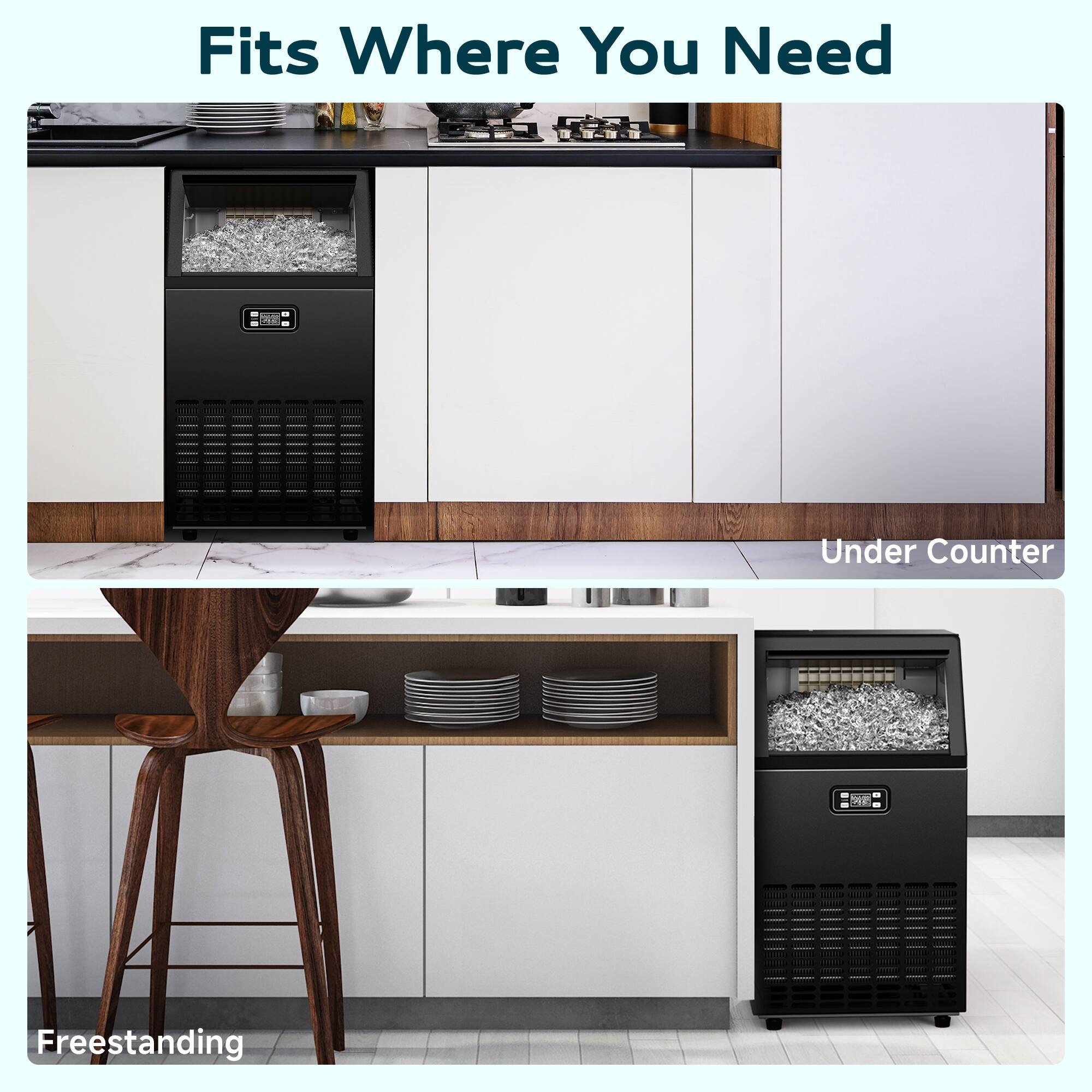 Fits Where You Need

Under Counter

Freestanding