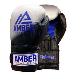Amber Sporting Goods - Cyborg 101 Training Gloves Mesh Ventilation, Secure Hook & Loop Closure, Shock-Absorbing Punching Mitts, 14oz - Multicolor
