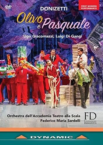 Front. Donizetti: Olivo e Pasquale   - DVD.