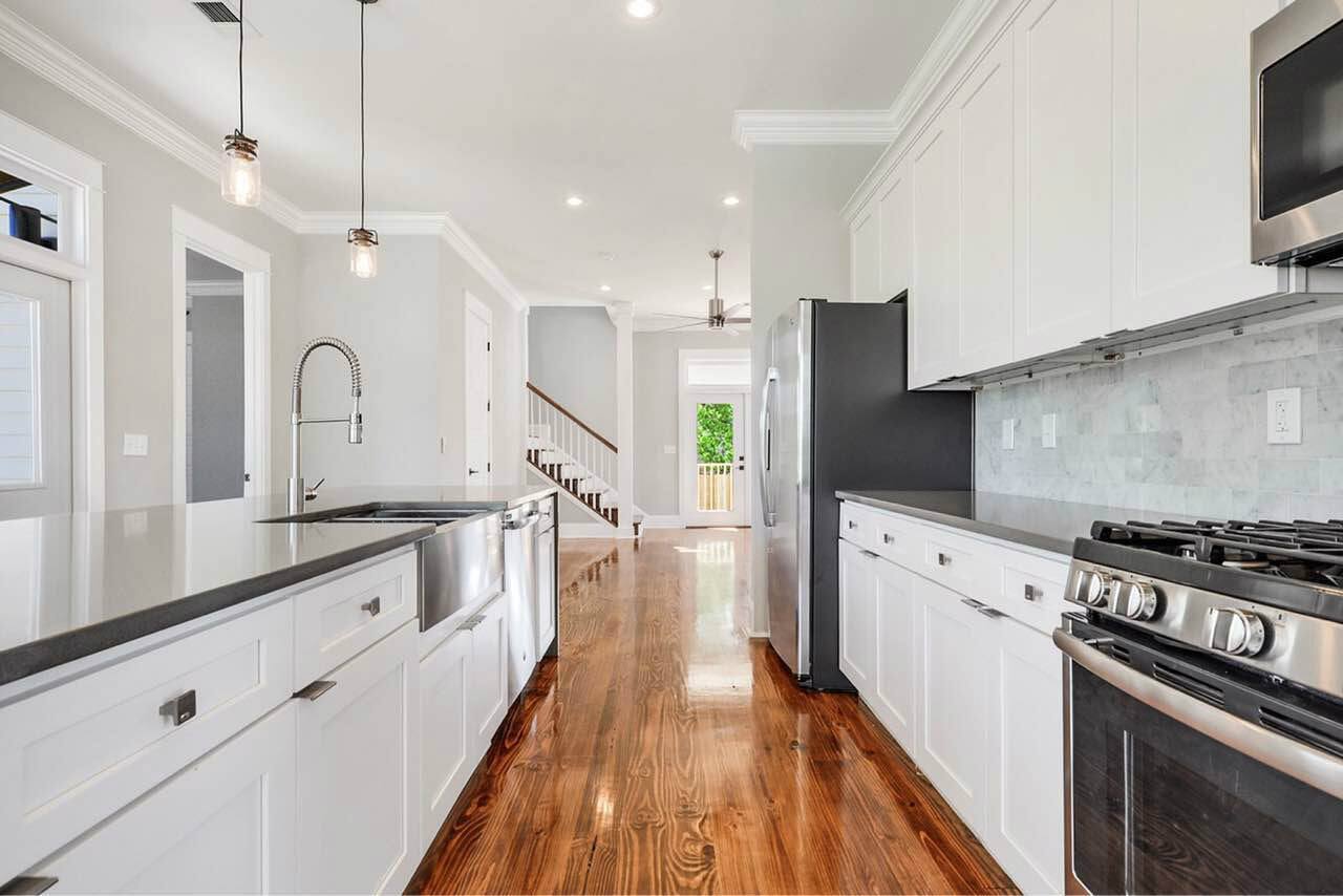 Alt View 2. Boyel Living - 24 Inch White Shaker Base Cabinet with Full Overlay and Soft Close Hinges - White Shaker.