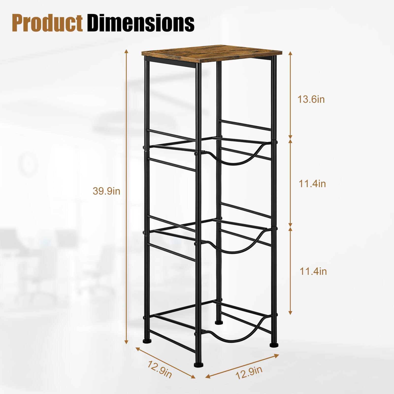 Product Dimensions: 13.6in x 39.9in x 11.4in x 11.4in x 12.9in x 12.9in