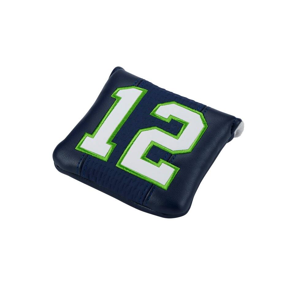 Alt View 2. TaylorMade - Seattle Seahawks Mallet Headcover - Blue.