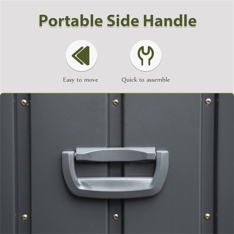 Portable Side Handle

- Easy to move
- Quick to assemble