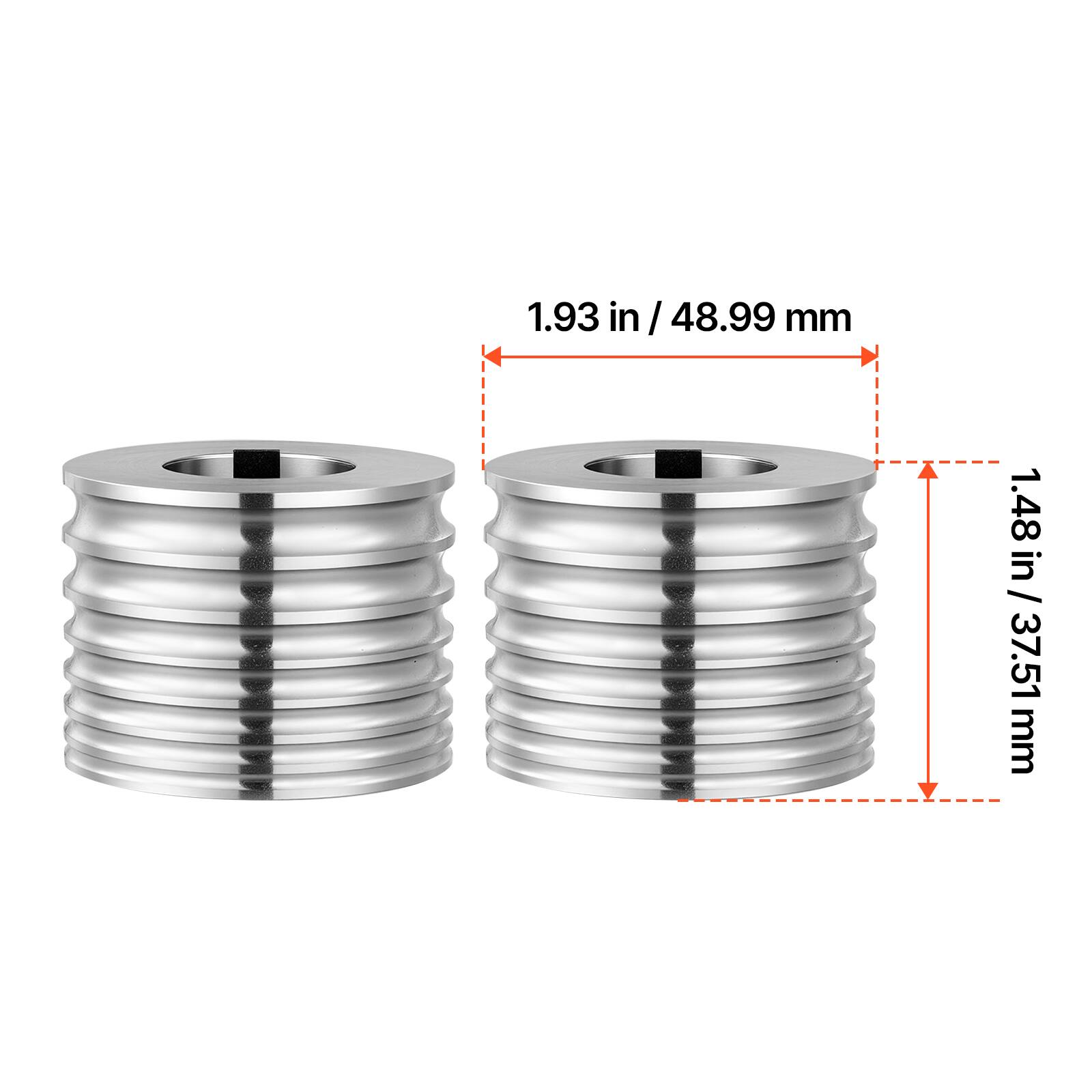 1.93 in / 48.99 mm  
1.48 in / 37.51 mm