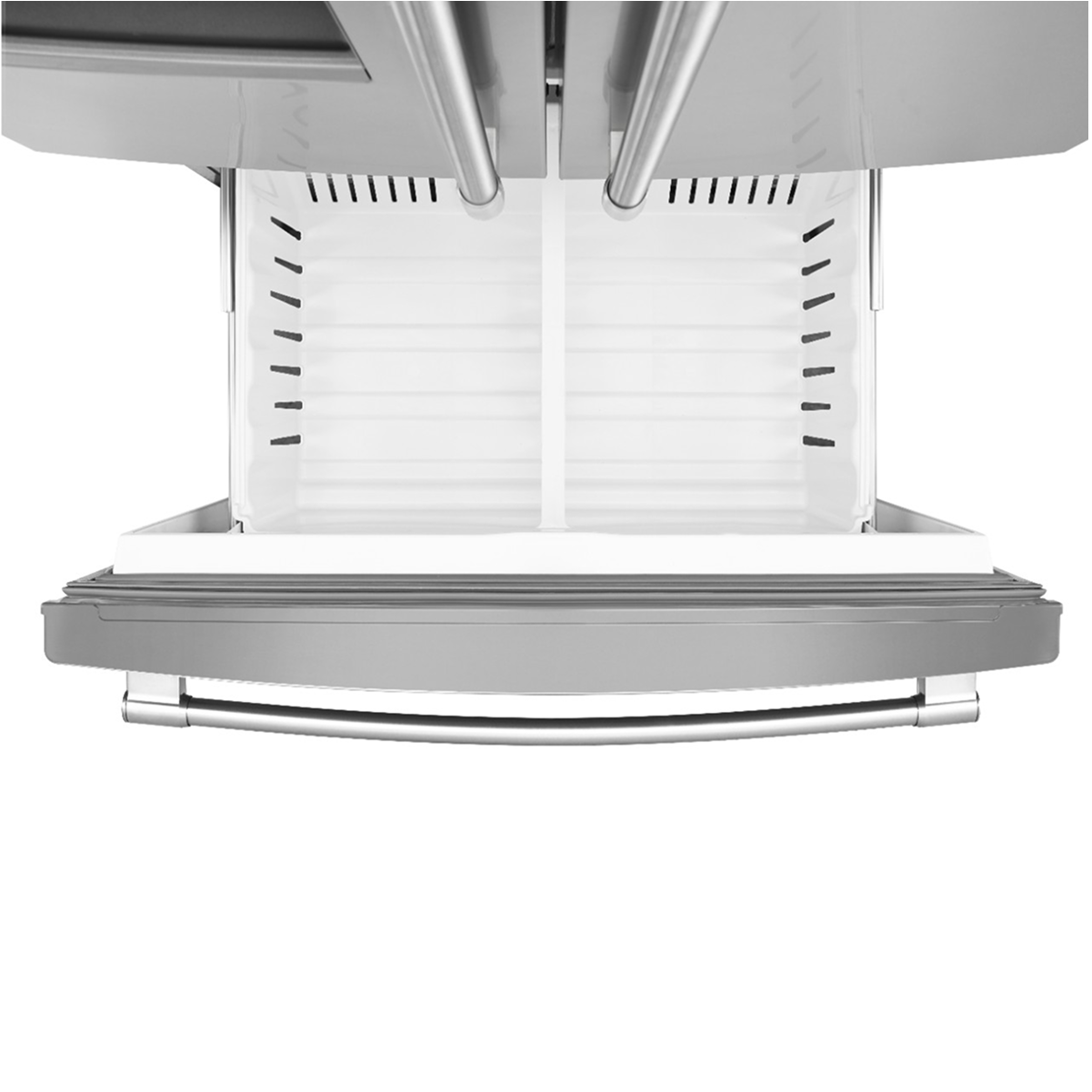 Alt View 14. Maytag - 25 Cu. Ft. 36- Inch Wide French Door Refrigerator with PowerCold Feature - Fingerprint Resistant Stainless Steel.