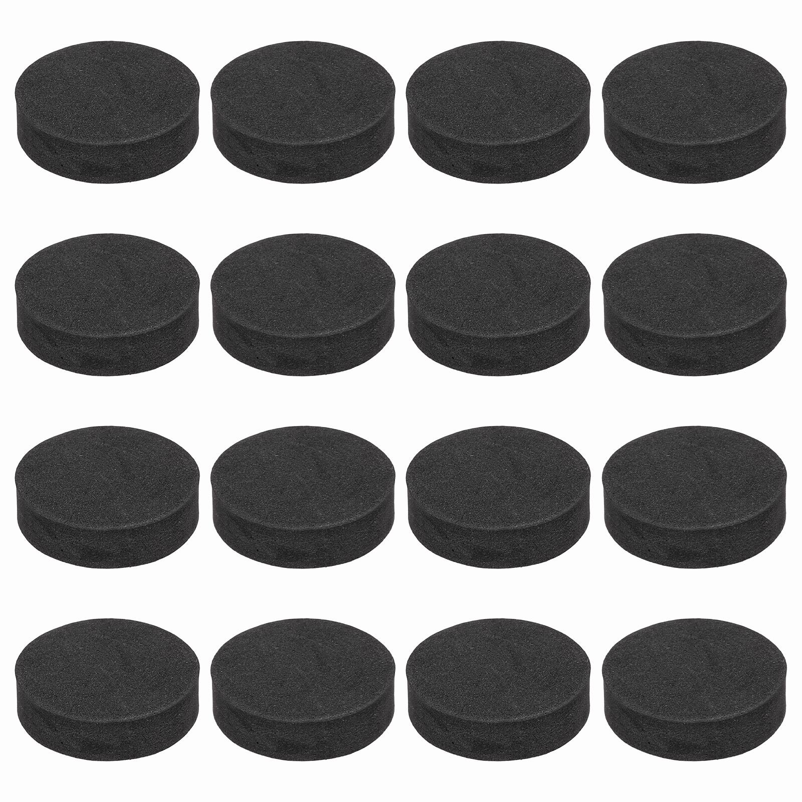 Unique Bargains - 16pcs Single Sided Speaker Isolation Feet Pads, 35x10mm Non Slip Foam Shock Absorption Pad for Amplifier - Black price history on PriceWatchPro