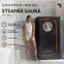 Sharper Image Steamer Sauna Portable Spa Removable Window Cover Folding Sauna Chair Auto Timer Quick Setup