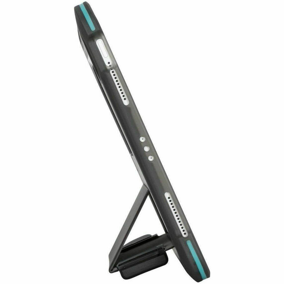 Alt View 3. Targus - SafePort® Standard Antimicrobial Case for iPad Air® 10.9-inch (5th and 4th gen.), iPad Air® 11-inch (M2) and - Black.