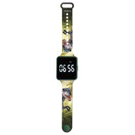 Lexibook - Dinosaur, Digital watch, 12-hour or 24-hour time display - Yellow