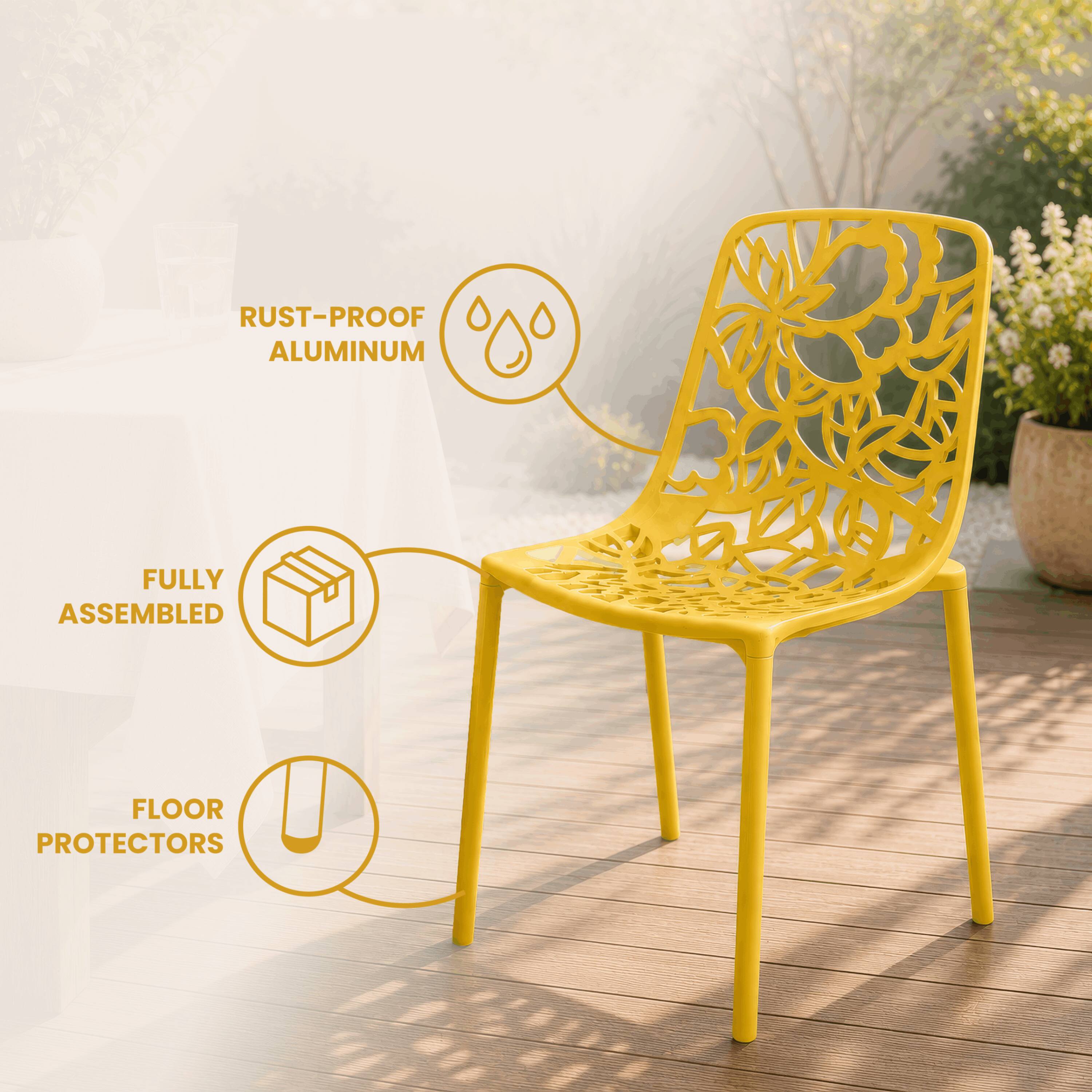 Rust-Proof Aluminum Fully Assembled Floor Protectors