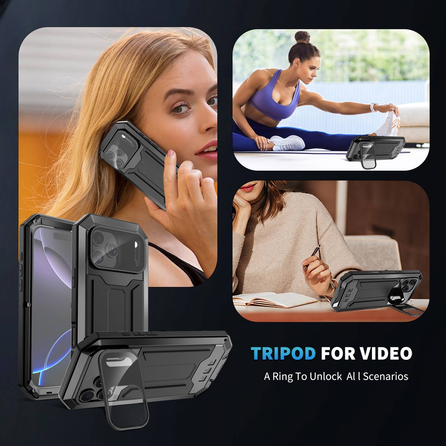 TRIPOD FOR VIDEO  
A Ring To Unlock All Scenarios