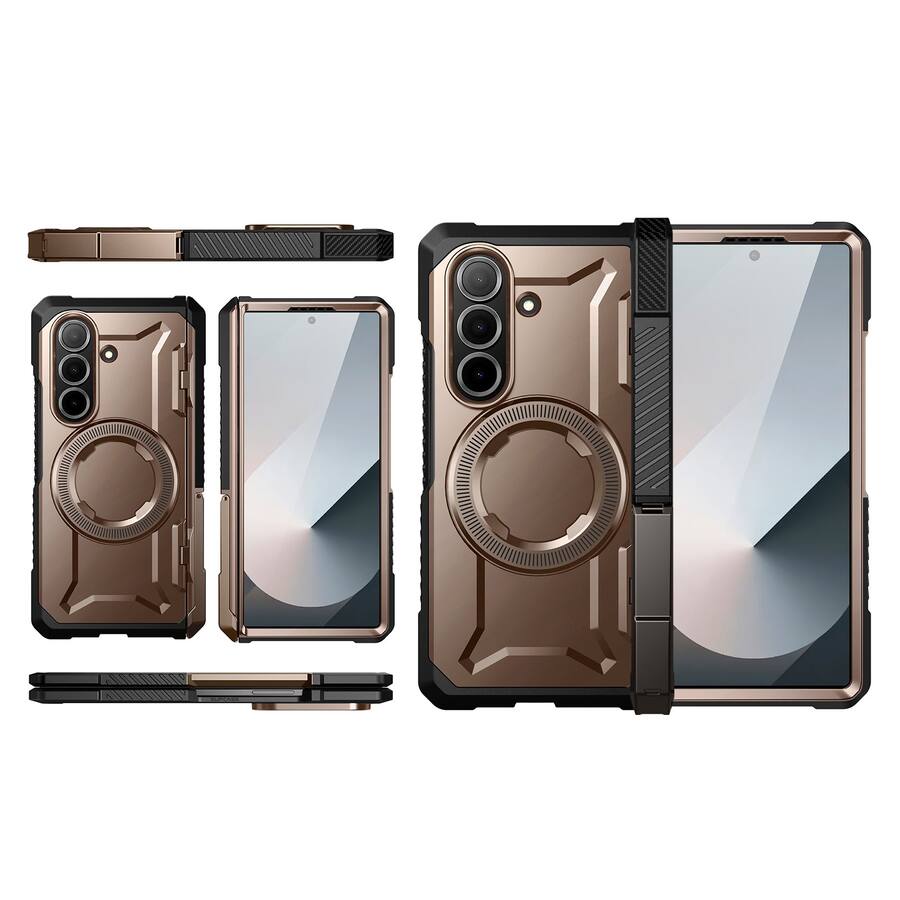 SUPCASE Galaxy Z Fold7 UB Grip MagSafe Case Gold GA843439158825