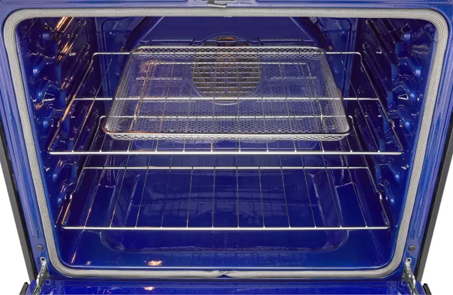 Alt View 16. LG - 6.3 Cu. Ft. Freestanding Gas True Convection Smart Range with EasyClean, Air Fry and UltraHeat 20K Burner - Stainless Steel.