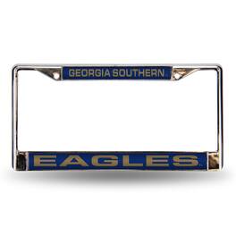 Rico Industries - Georgia Southern Eagles Chrome Metal Laser Cut License Plate Frame - Multi
