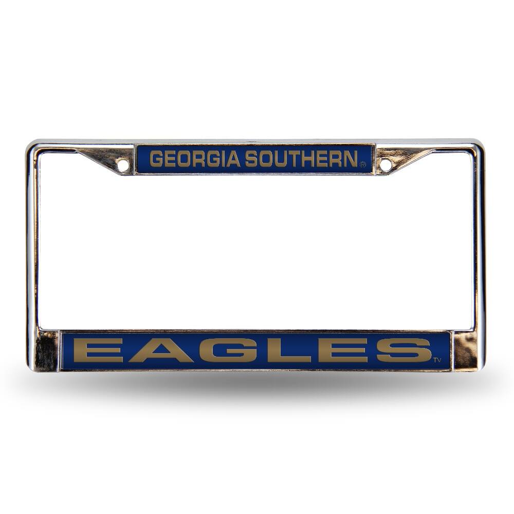 Georgia Southern Eagles Chrome Metal Laser Cut License Plate Frame