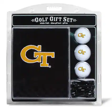 GOLF GIFT SET
includes 3 balls • deluxe golf towel • golf tees
GT