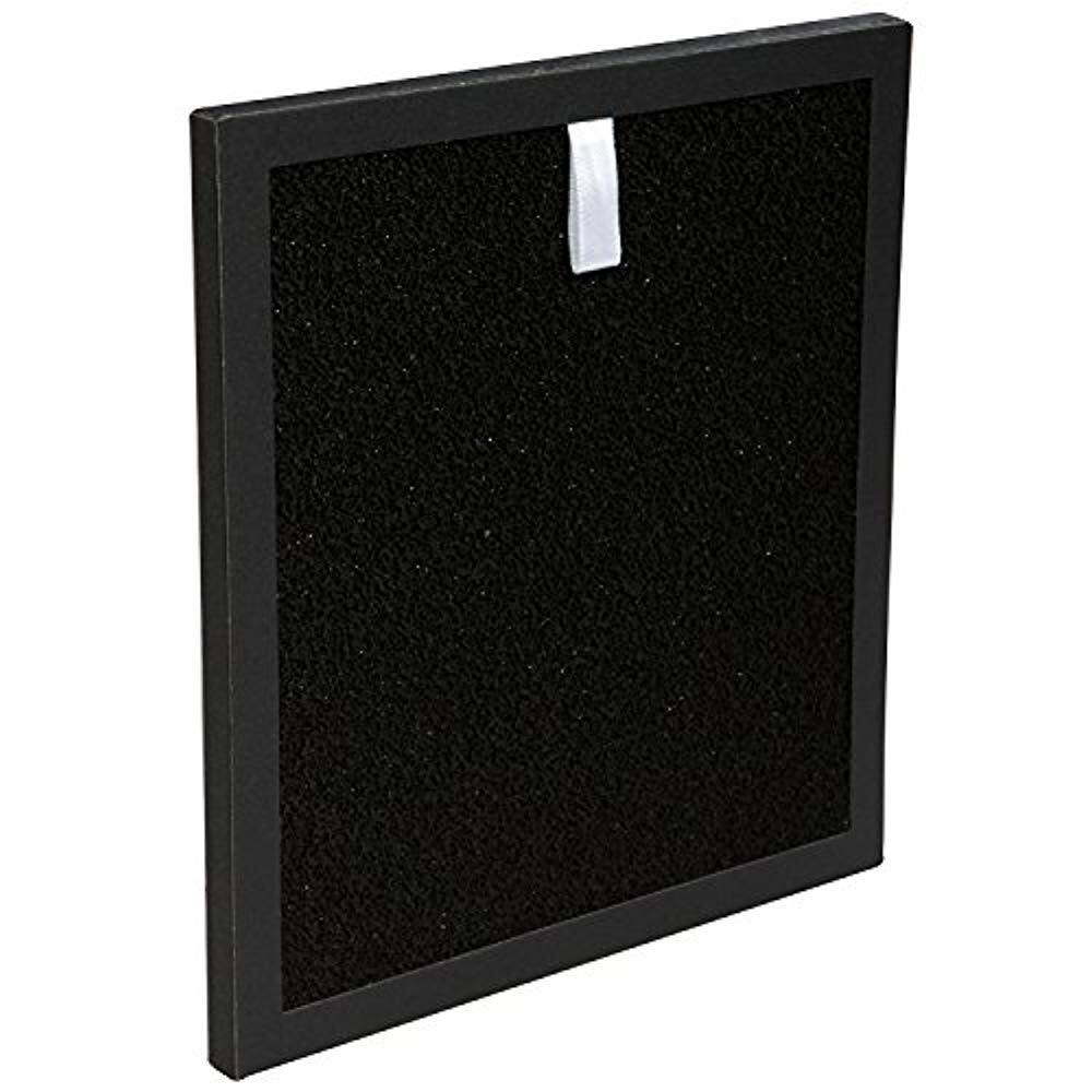 Front. Ivation - Replacement Activated Carbon Filter for IVAOZAP04 5-in-1 HEPA Air Purifier & Ozone Generator - Black.