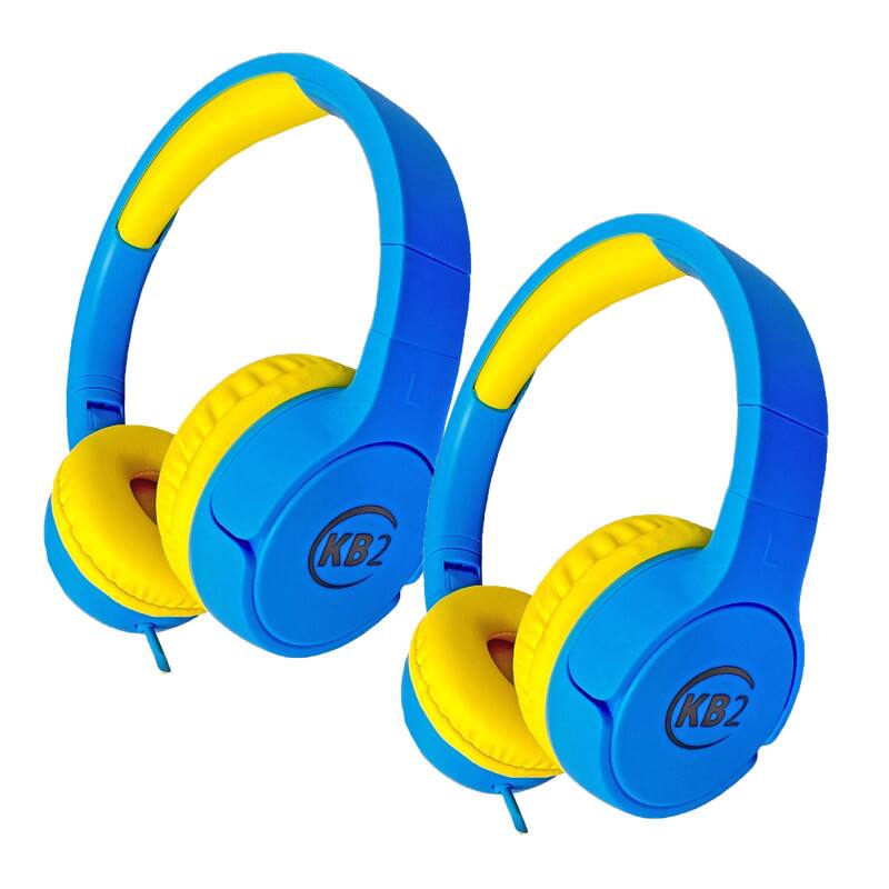 Kb2 Contixo KB2 Premium Kids Headphones, Blue, Pack of 2 194629141418 ...
