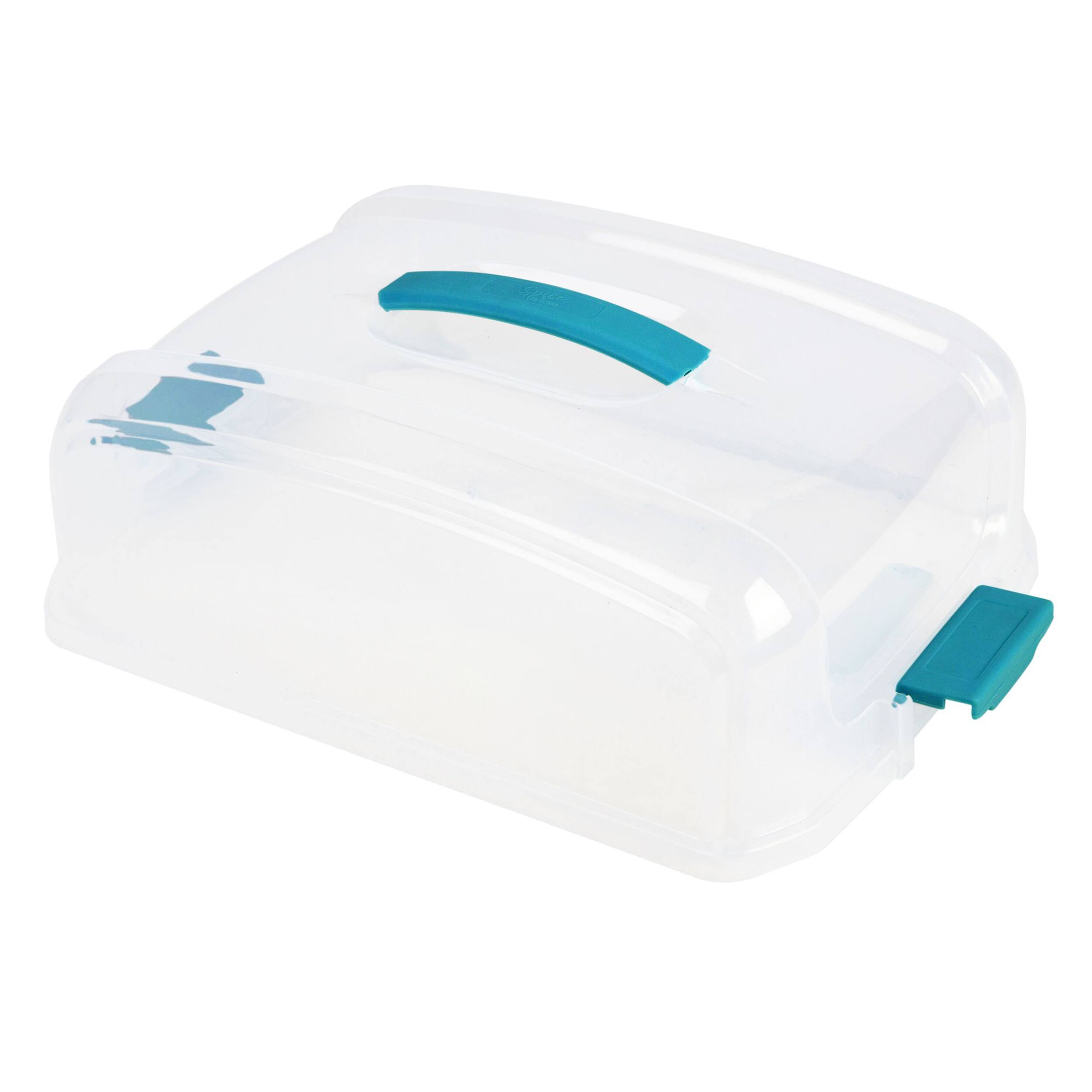 Alt View 3. Gibson - Spice By Tia Mowry 24 Cup Carbon Steel Muffin Pan With Carrier in Teal - Teal.