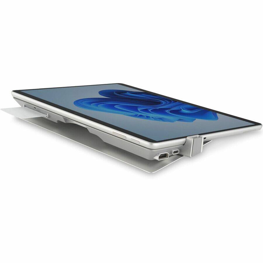 Alt View 1. Kensington - Kensington Smart Card (CAC) Reader Adapter for Surface Pro 9 with Intel - USB Type C - Rugged - Platinum - TAA Compliant - Platinum.