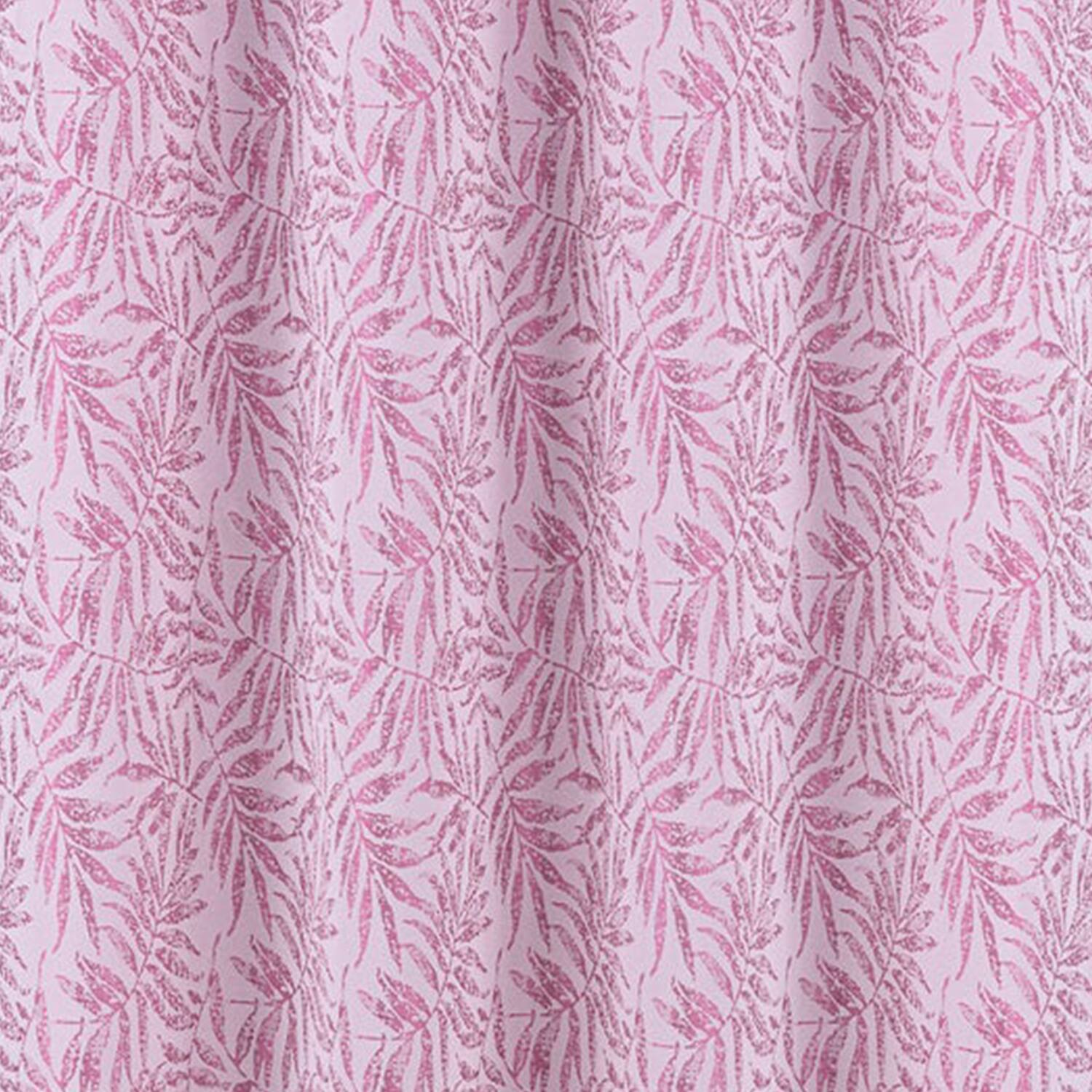 Alt View 2. RT Designers Collection - RT Designers Collection 100% Polyester 140 GSM Liana Jacquard Grommet Curtain Panel 54" x 84" Lilac - Lilac.