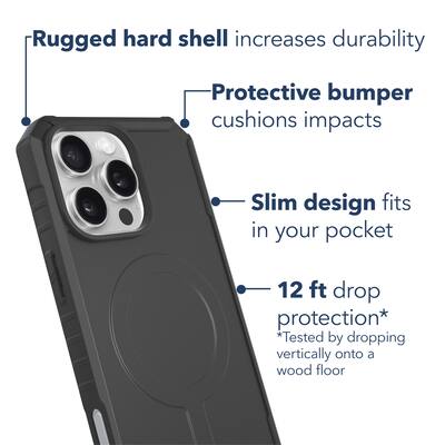 NALIA Custodia Telefono Custodia IPhone 16 Pro Con Anello 360° | Stile NALIA Custodia Telefono Custodia IPhone 16 Pro Con Anello 360° | Stile