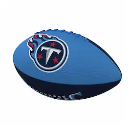 Logo Brands - Tennessee Titans Pinwheel Logo Junior Football - Multicolor