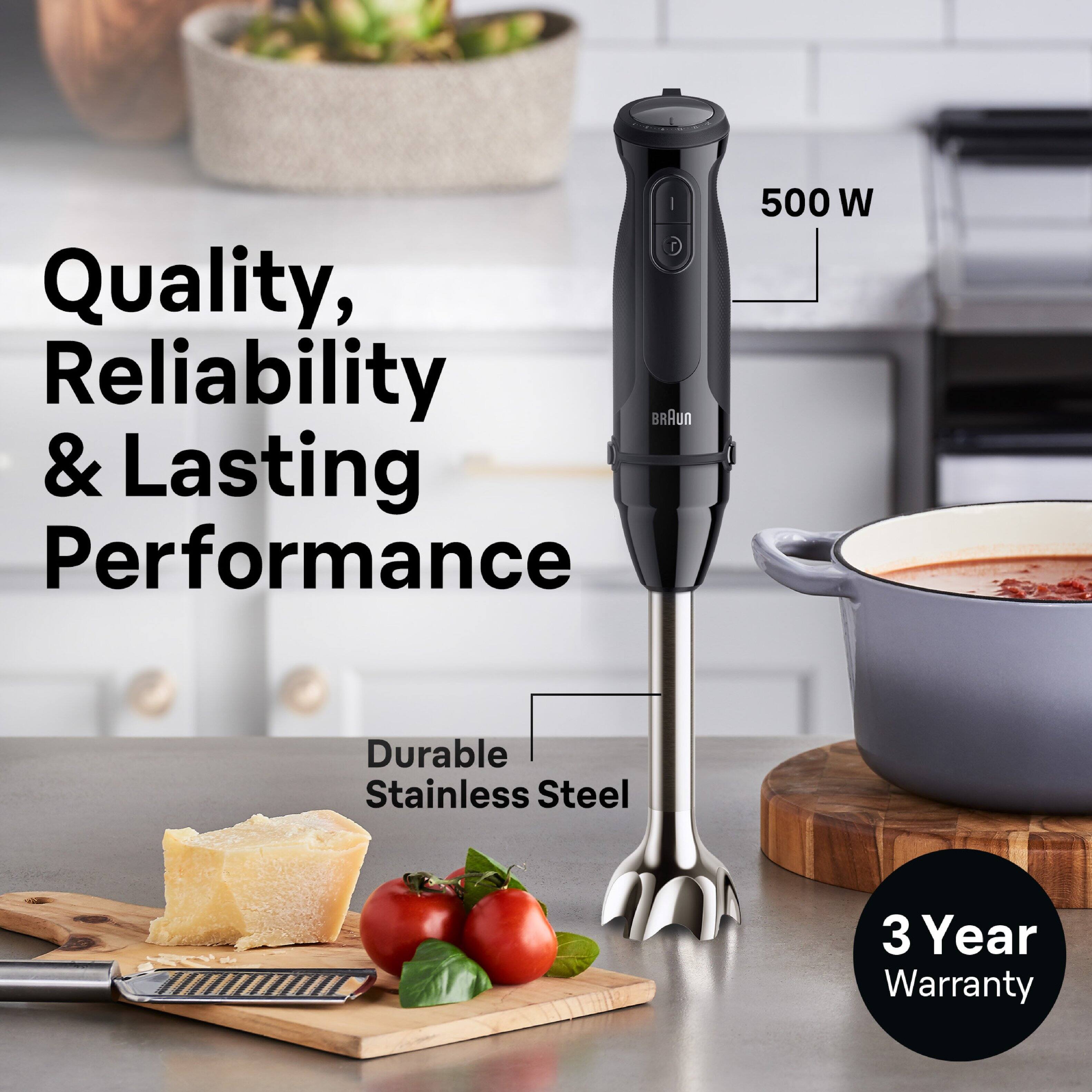 Quality, Reliability & Lasting Performance

500 W

Durable Stainless Steel

3 Year Warranty