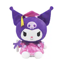 Sanrio Hello Kitty and Friends Kuromi Graduation 10 Inch Plush - Multi-Colored