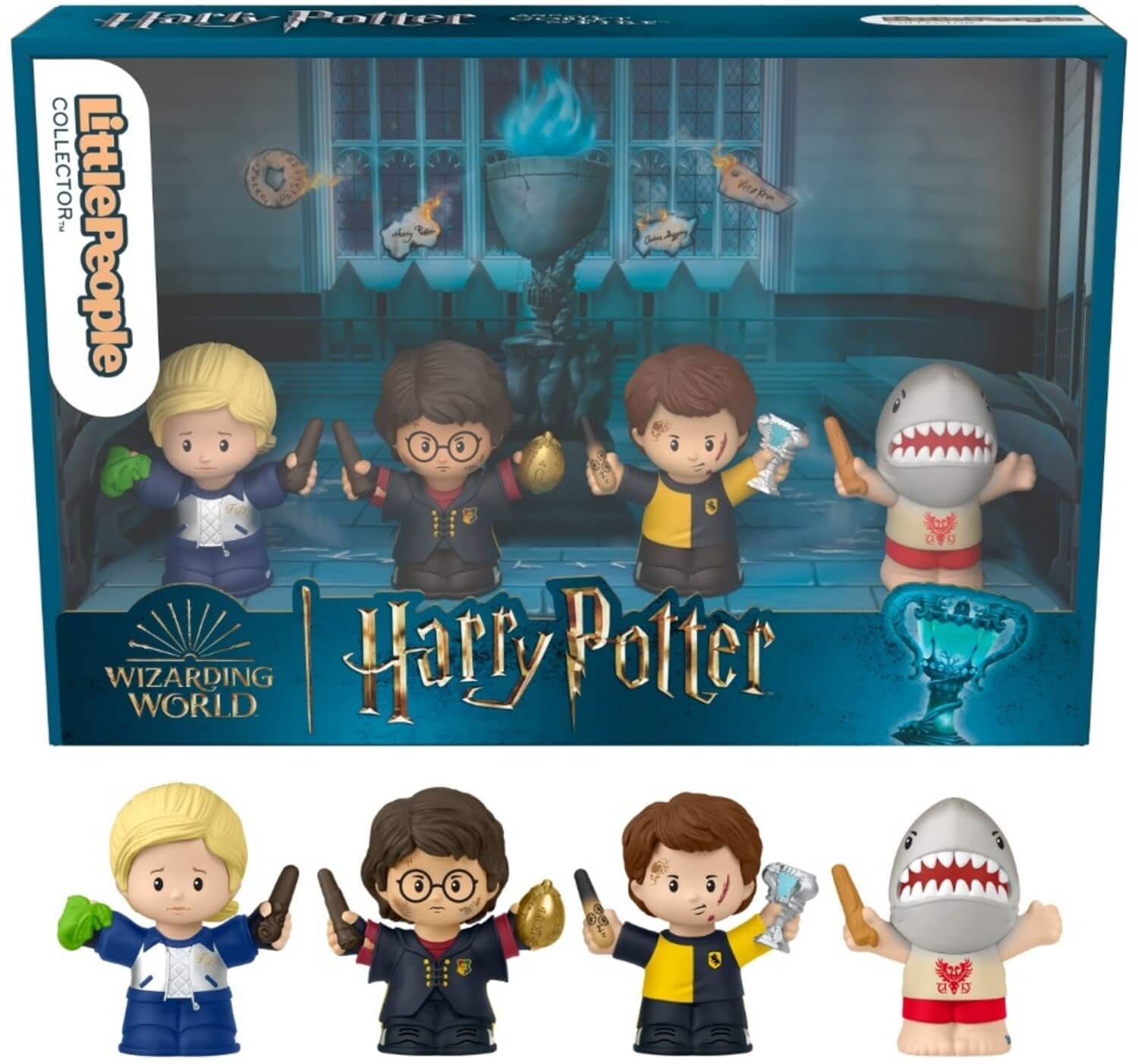 Fisher Price - Little People Collector Harry Potter and the Globet of Fire 4-Pack - COLLECTABLES - Multicolor