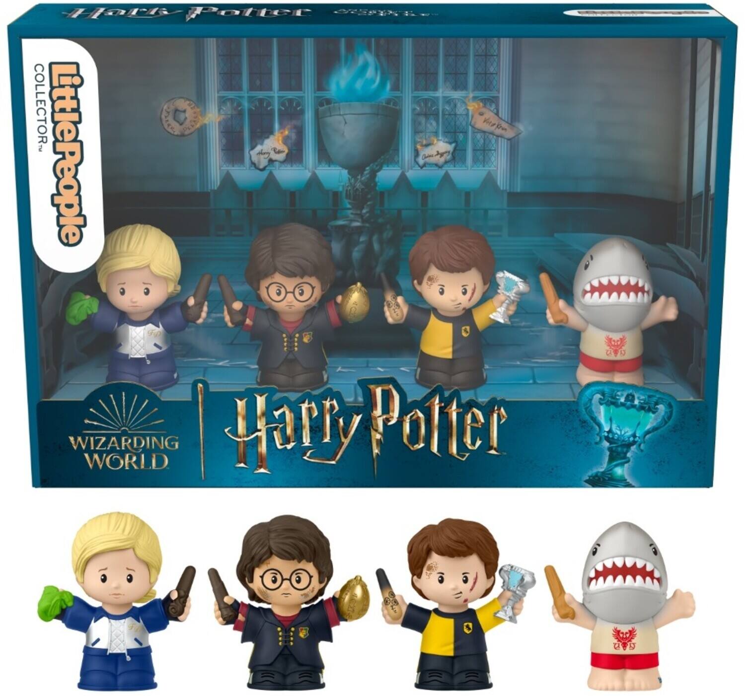 Fisher Price - Little People Collector Harry Potter and the Globet of Fire 4-Pack - COLLECTABLES