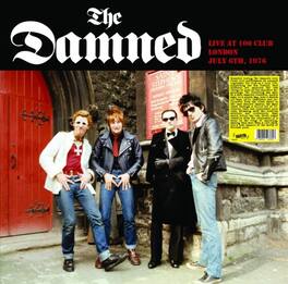 The Damned - Live At The 100 Club - VINYL LP