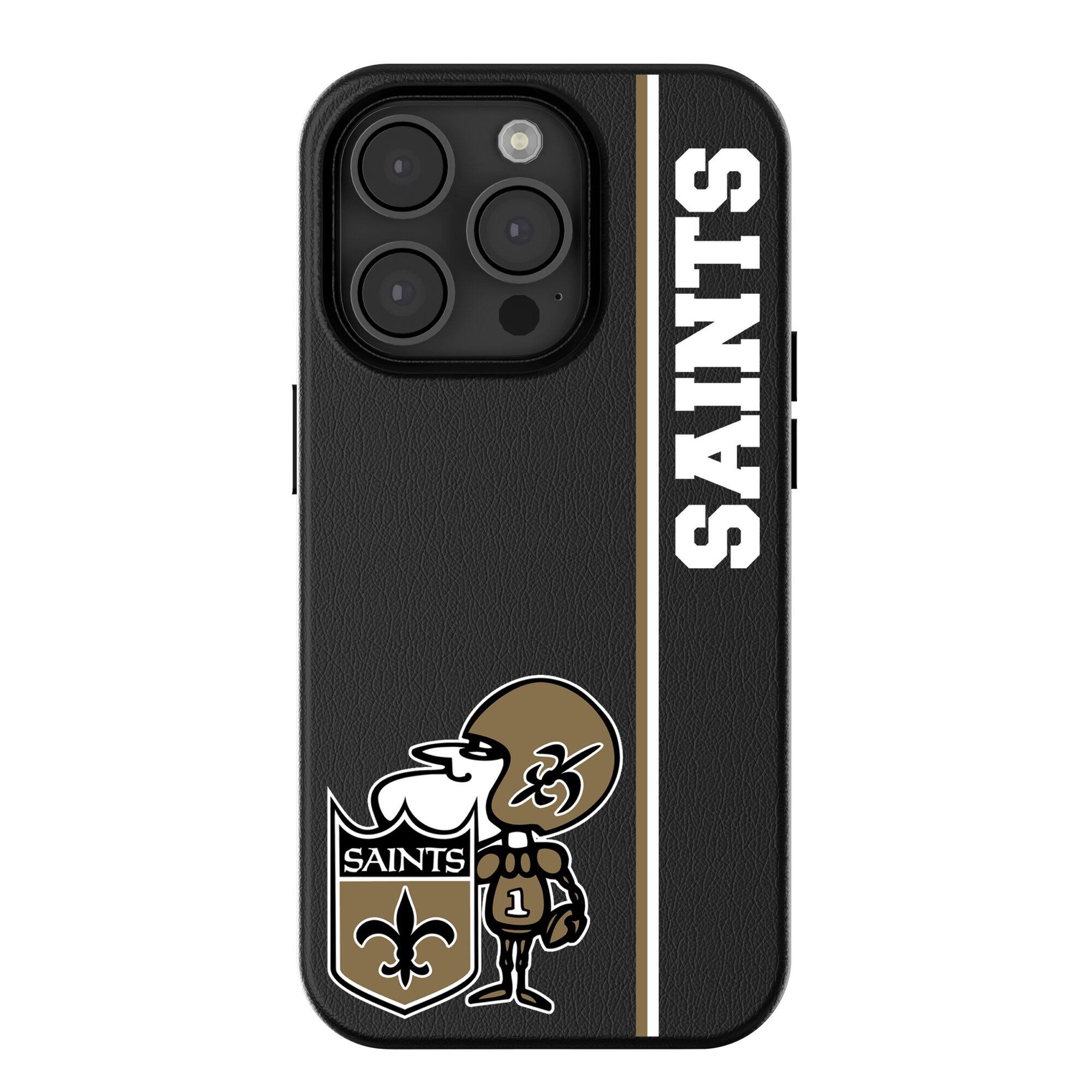 Keyscaper - NFL - New Orleans Saints Throwback Logo iPhone Magnetic Bump Case - 16 - Black price history on PriceWatchPro