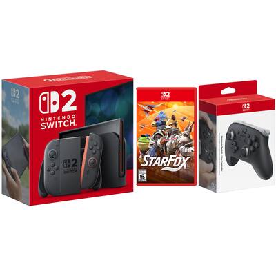 Switch 2 Console with Star Fox Game and Pro Controller Bundle Switch 2 Console with Star Fox Game and Pro Controller Bundle