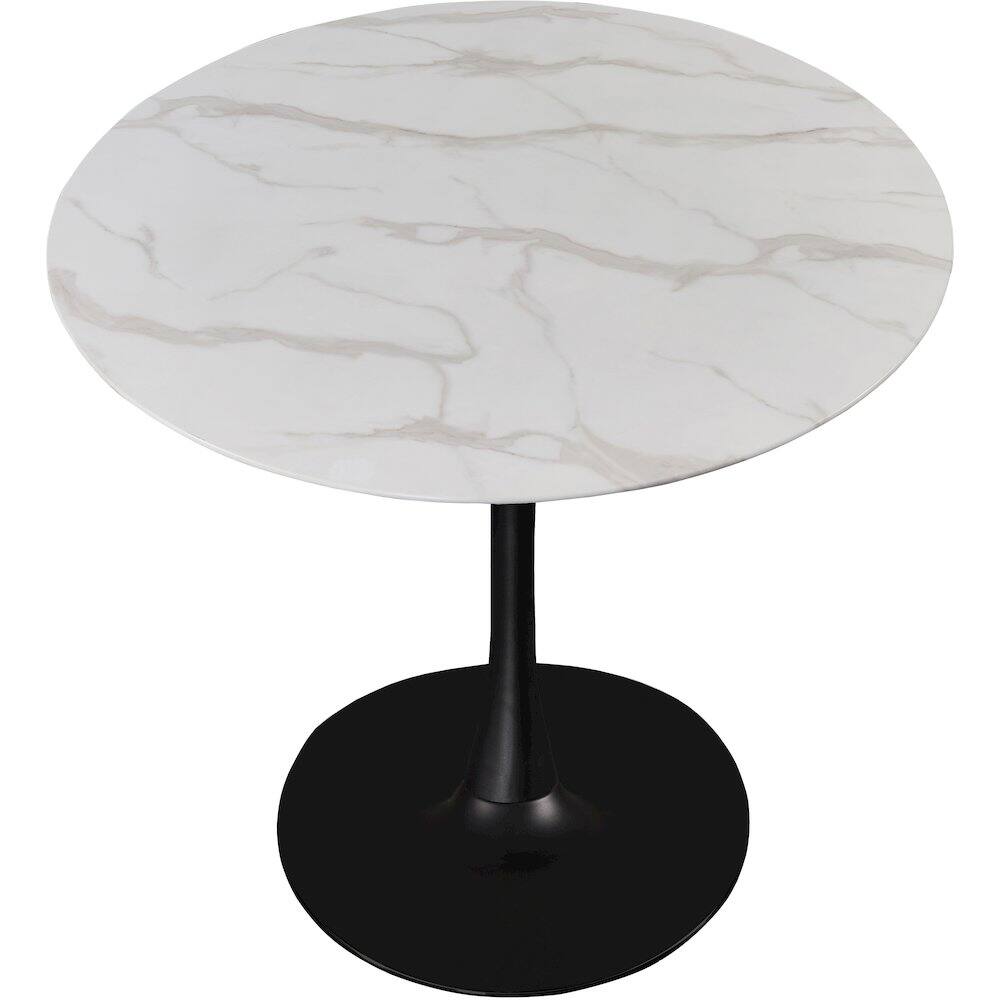 Alt View 1. Meridian Furniture - Holly Matte Black Dining Table - Black.