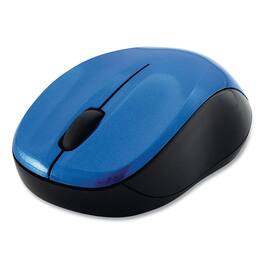 Verbatim - 99770 2.4 GHz Frequency/32.8 ft Wireless Range Left/Right Hand Use Silent Wireless LED Mouse - Wireless - Blue