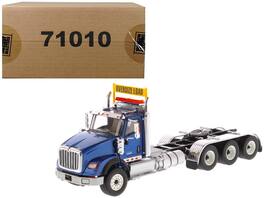International HX620 Day Cab Tridem Tractor 1/50 Diecast Model by Diecast Masters - Blue