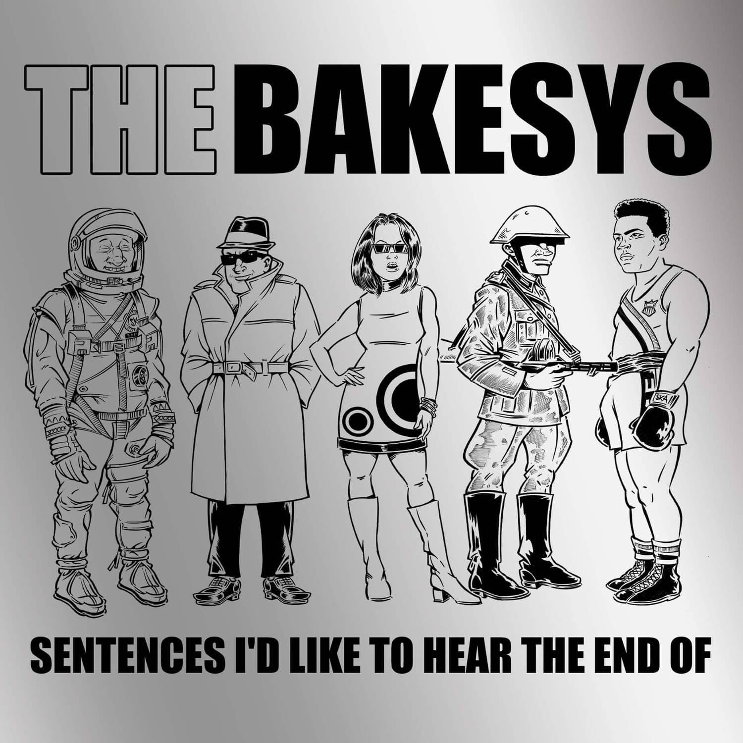 Bakesys - Sentences I'd Like To Hear The End Of  - VINYL LP