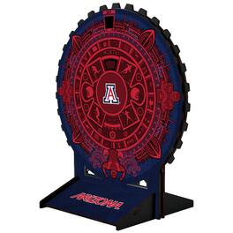 Fan Creations - Arizona Wildcats Aztec Circle Desk Calendar - Multicolor