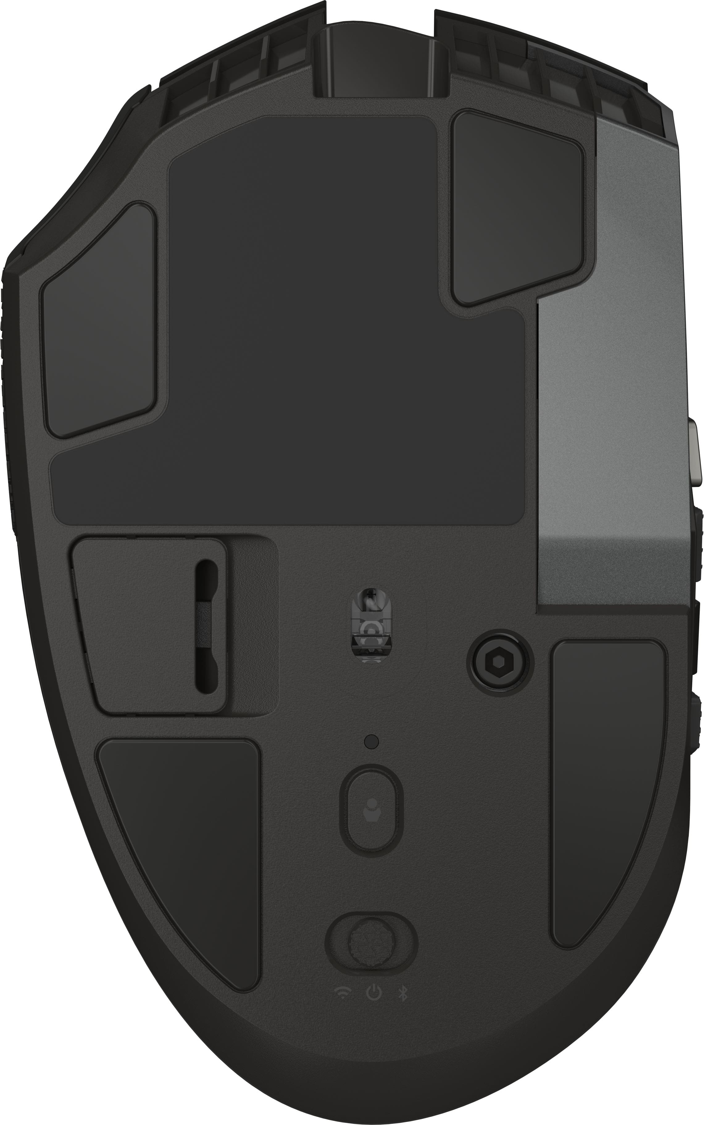 Alt View 13. CORSAIR - Scimitar Elite Wireless SE Gaming Mouse with 16 Programmable Buttons - Gun Metal Black.
