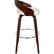 Alt View 11. LumiSource - Grotto Wood Barstool - Cherry / White.