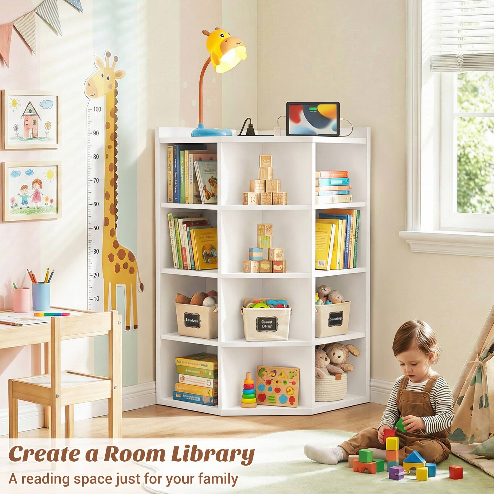 Create a Room Library  
A reading space just for your family