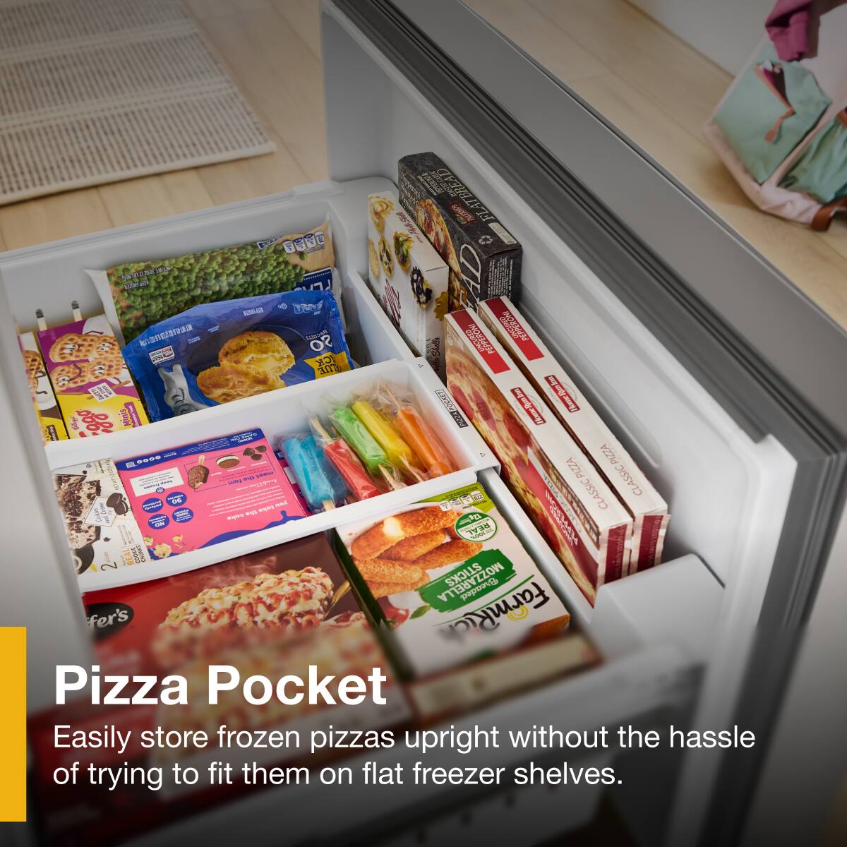 Alt View 6. Whirlpool - 30 Cu. Ft. French Door Refrigerator with In-Door Water and Ice Maker - Fingerprint-Resistant Stainless Finish.