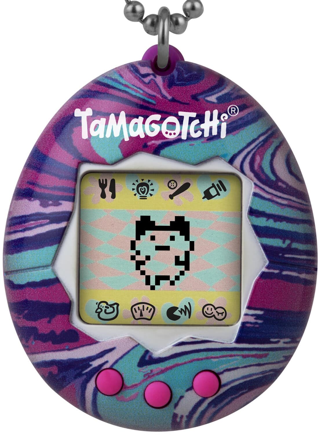Bandai Tamagotchi Original Gen1 Marble (Updated Logo) Collectibles