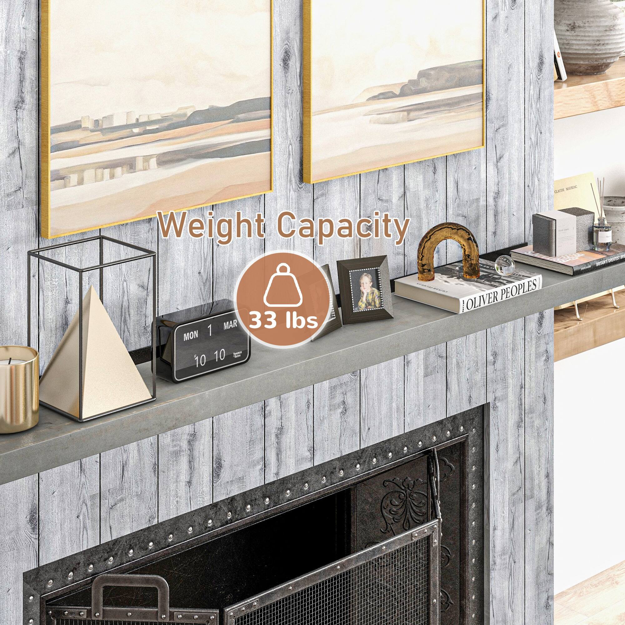 Weight Capacity  
33 lbs