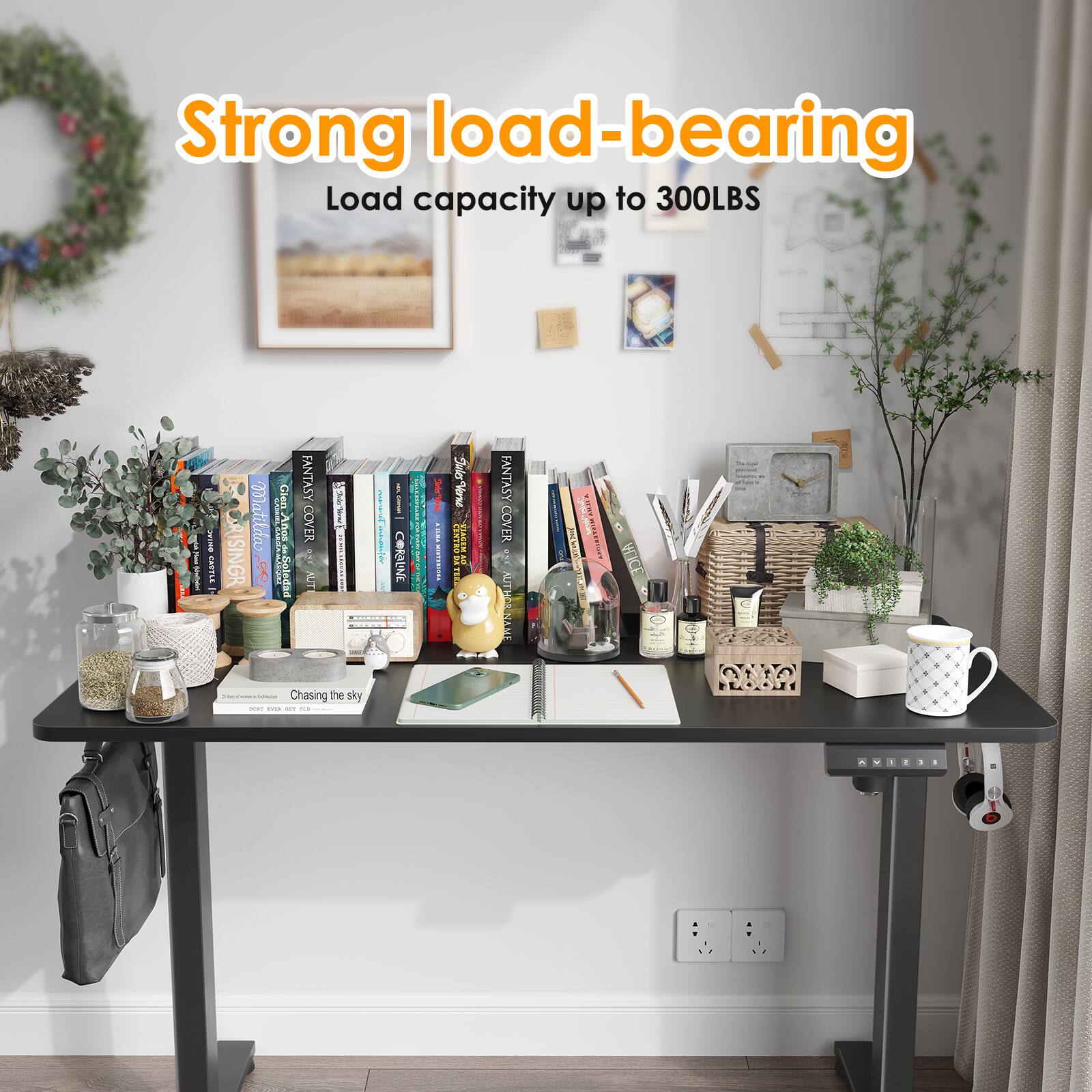 Strong load-bearing  
Load capacity up to 300LBS  

Chasing the sky