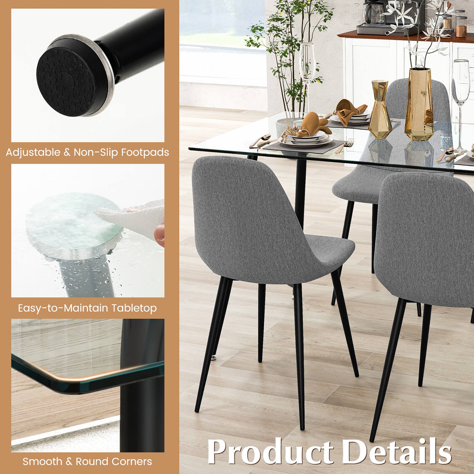 Product Details

- Adjustable & Non-Slip Footpads
- Easy-to-Maintain Tabletop
- Smooth & Round Corners